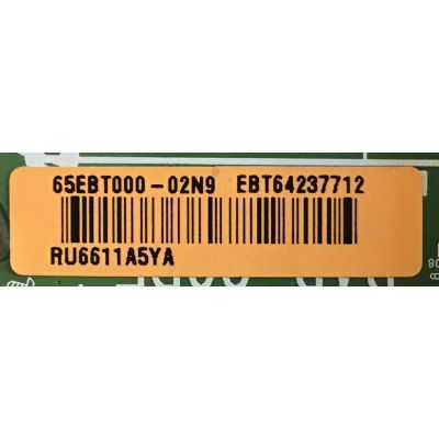 KIT DE TARJETAS PARA TV LG / MAIN EBT64237712 / EAX66943504 (1.0) / FUENTE EAY64388811 / EAX66923201(1.4) / T-CON HV490QUBB26 / 47-6021086 / PANEL NC490DGE ABEX3 / MODELO 49UH610A-UJ.BUSFLJR - Imagen 4